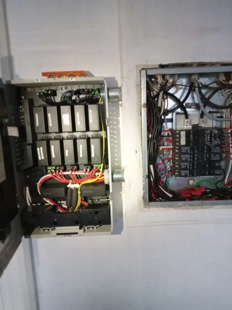Electrical panel upgrade completed for Commercial Electrician Services in Bigfork